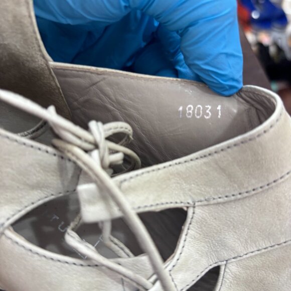 Latitude Femme Deco Nero Italian Wedge Heel (size EU40) - Picture 5 of 7